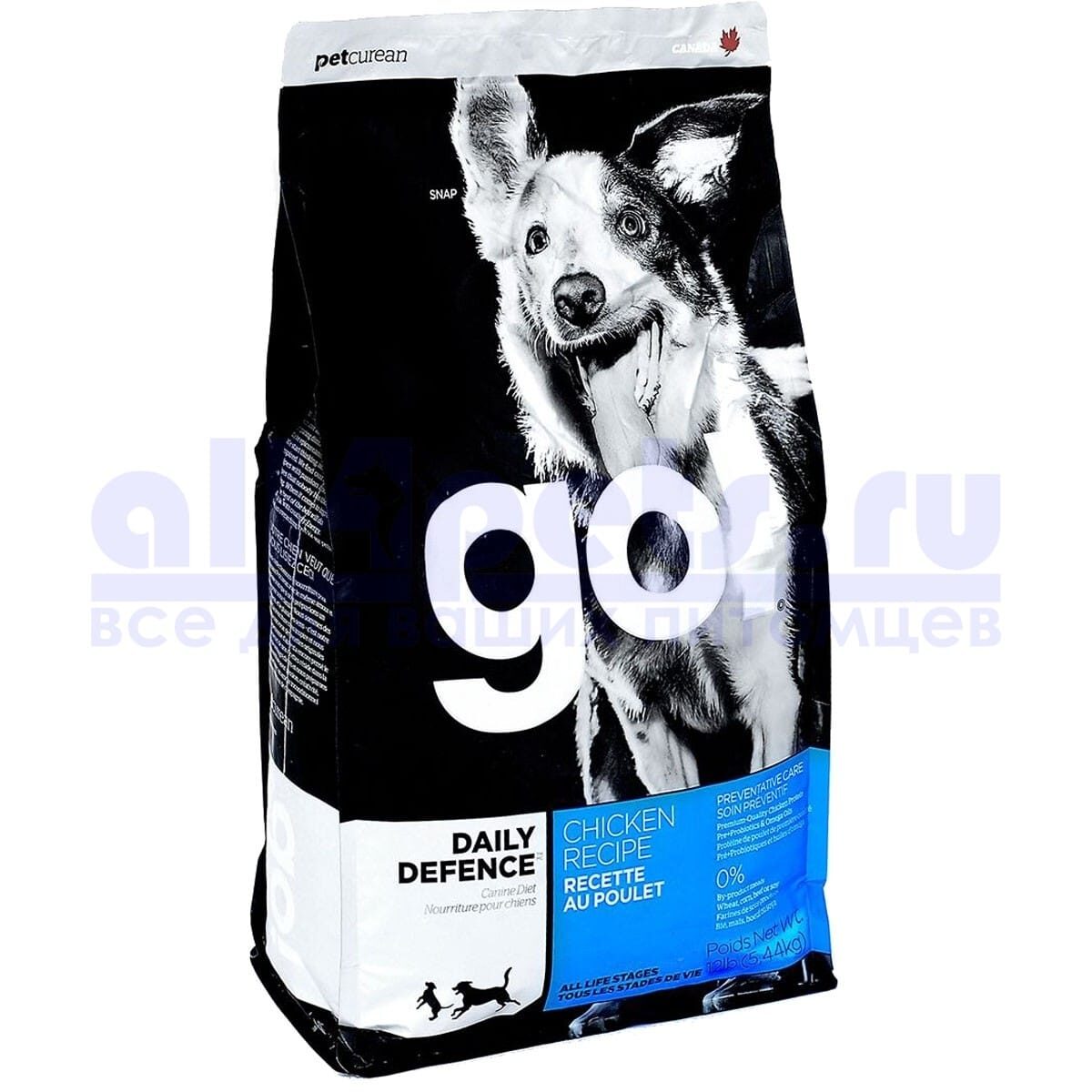 Go! DAILY DEFENCE Chicken Dog Recipe (5,45кг)