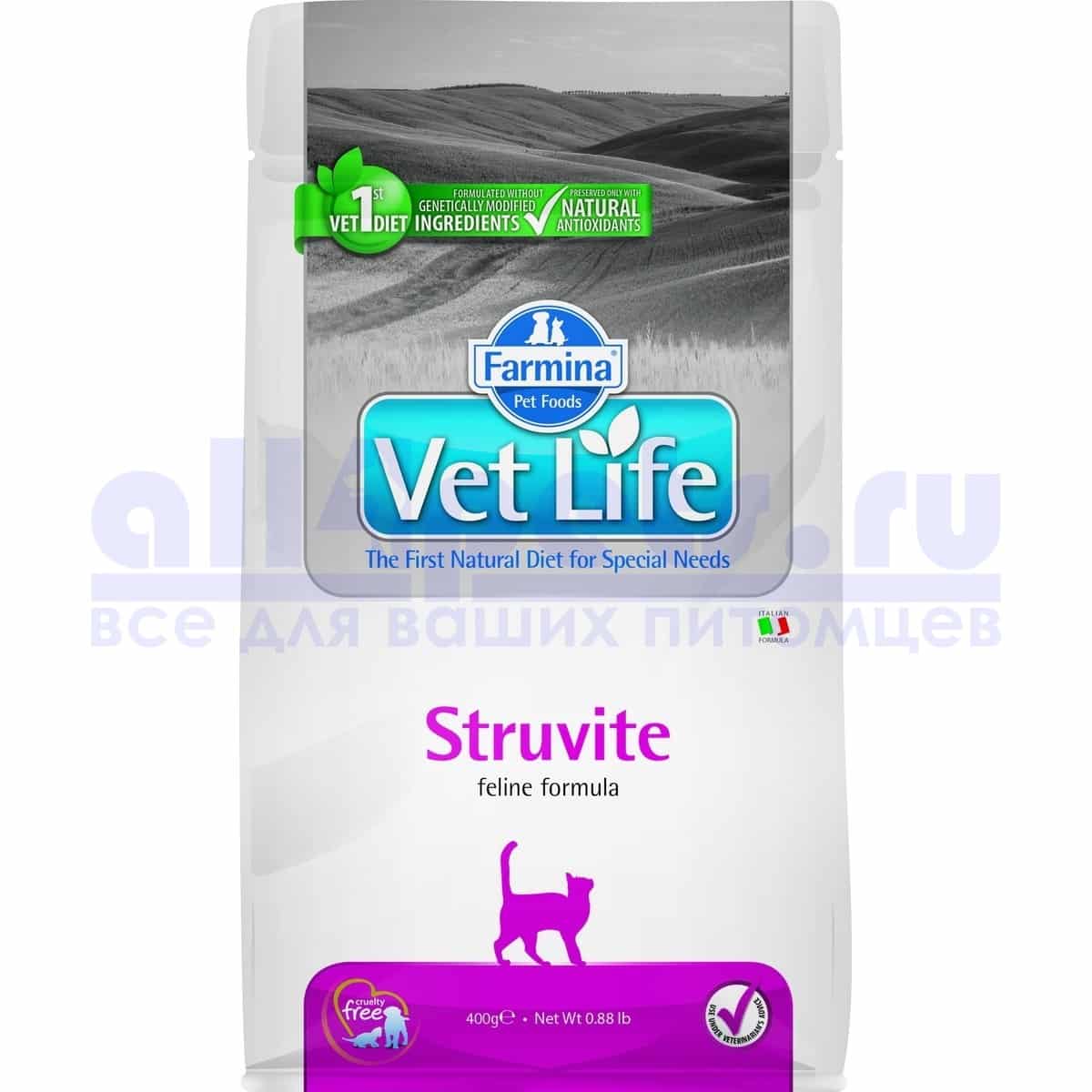 Farmina VetLife Cat Struvite (0,4кг)
