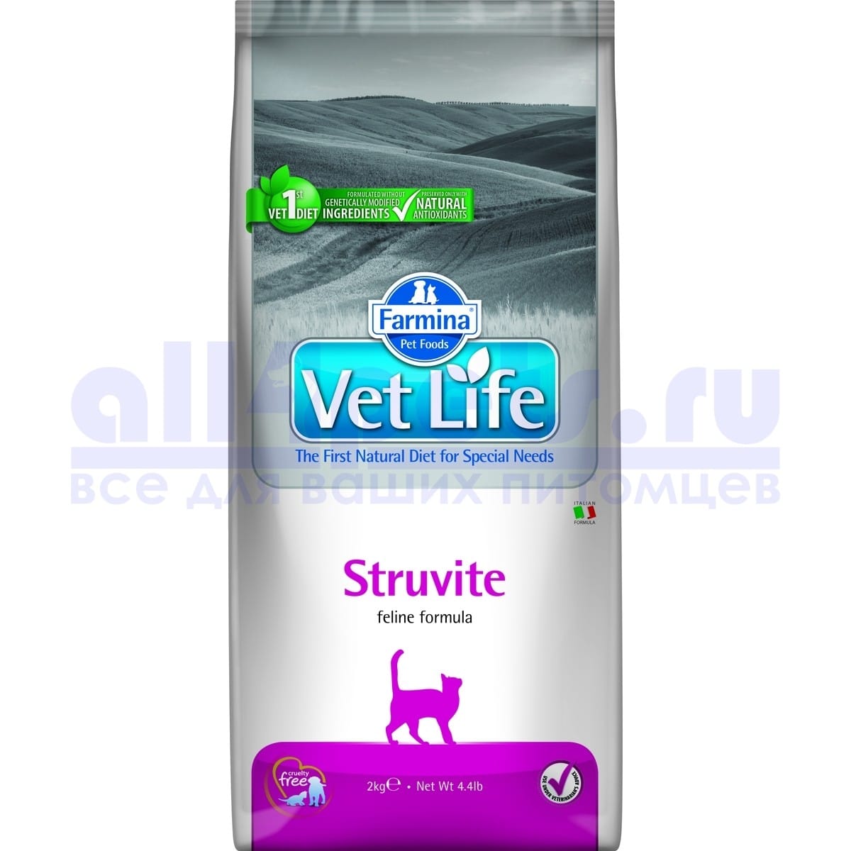 Farmina VetLife Cat Struvite (2кг)
