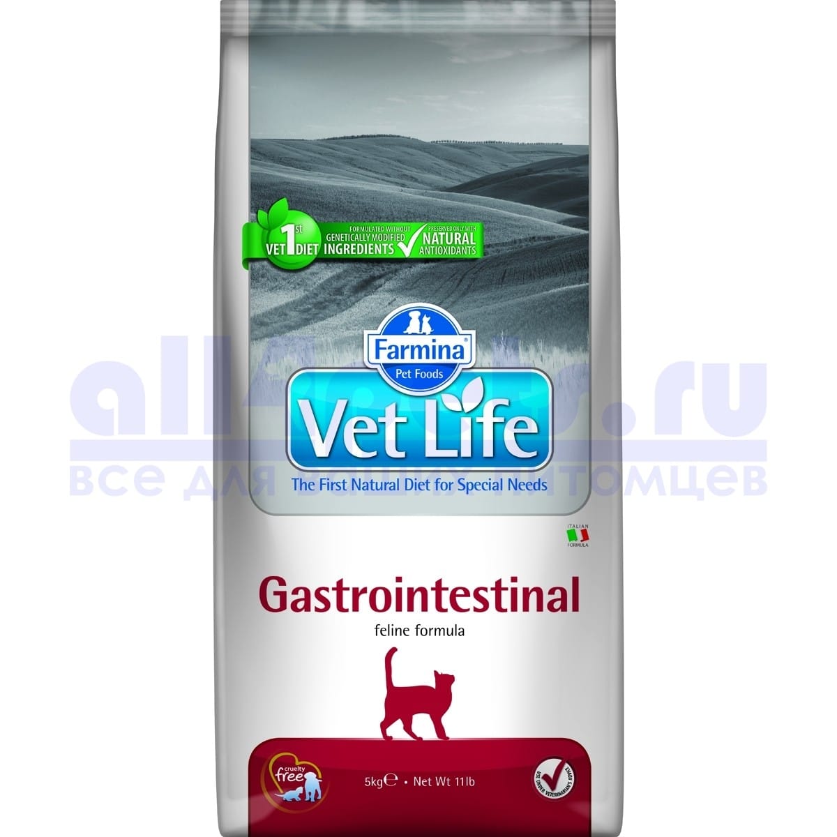 Farmina VetLife Cat Gastrointestinal (5кг)