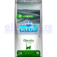 Farmina VetLife Cat Obesity (5кг)