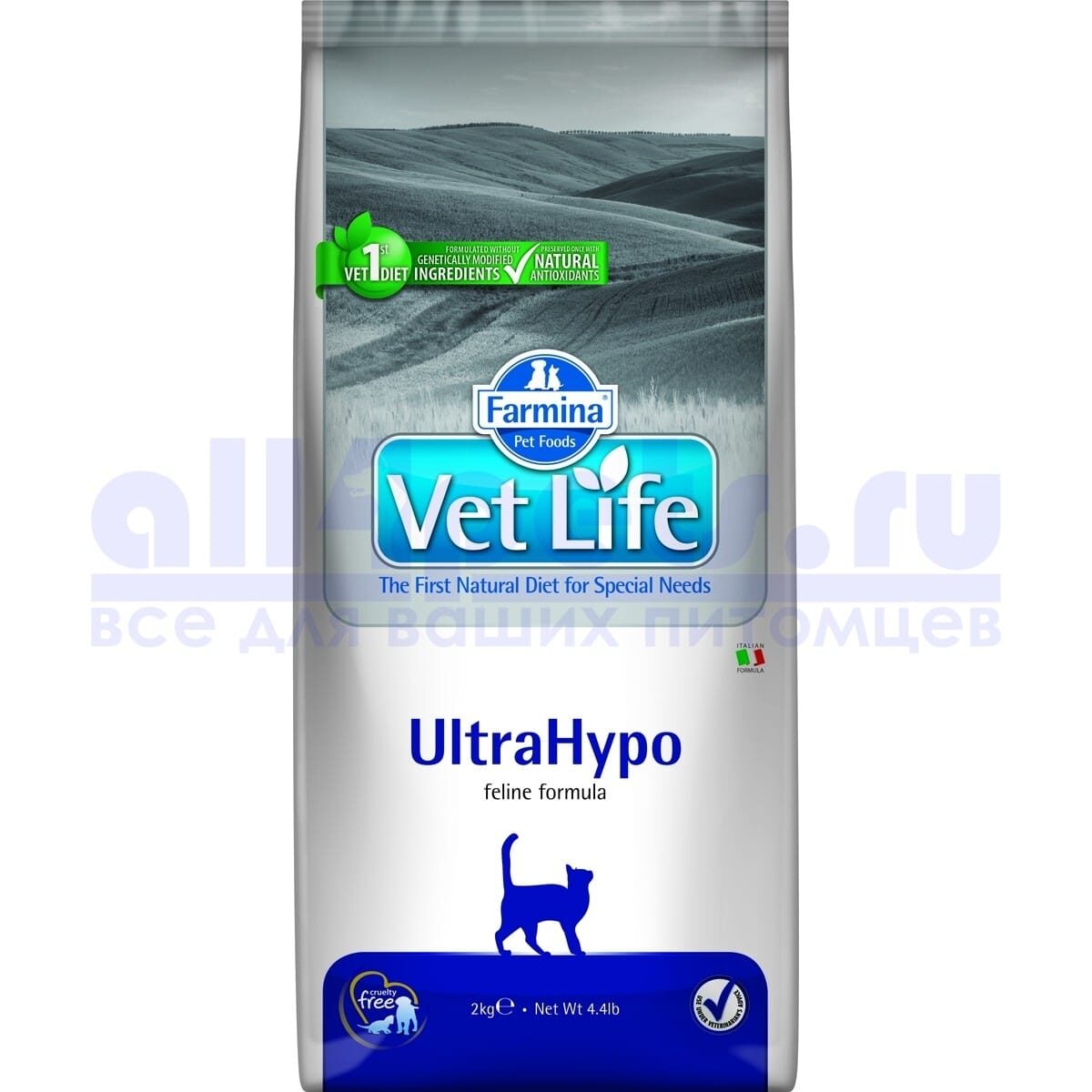 Farmina VetLife Cat UltraHypo (2кг)