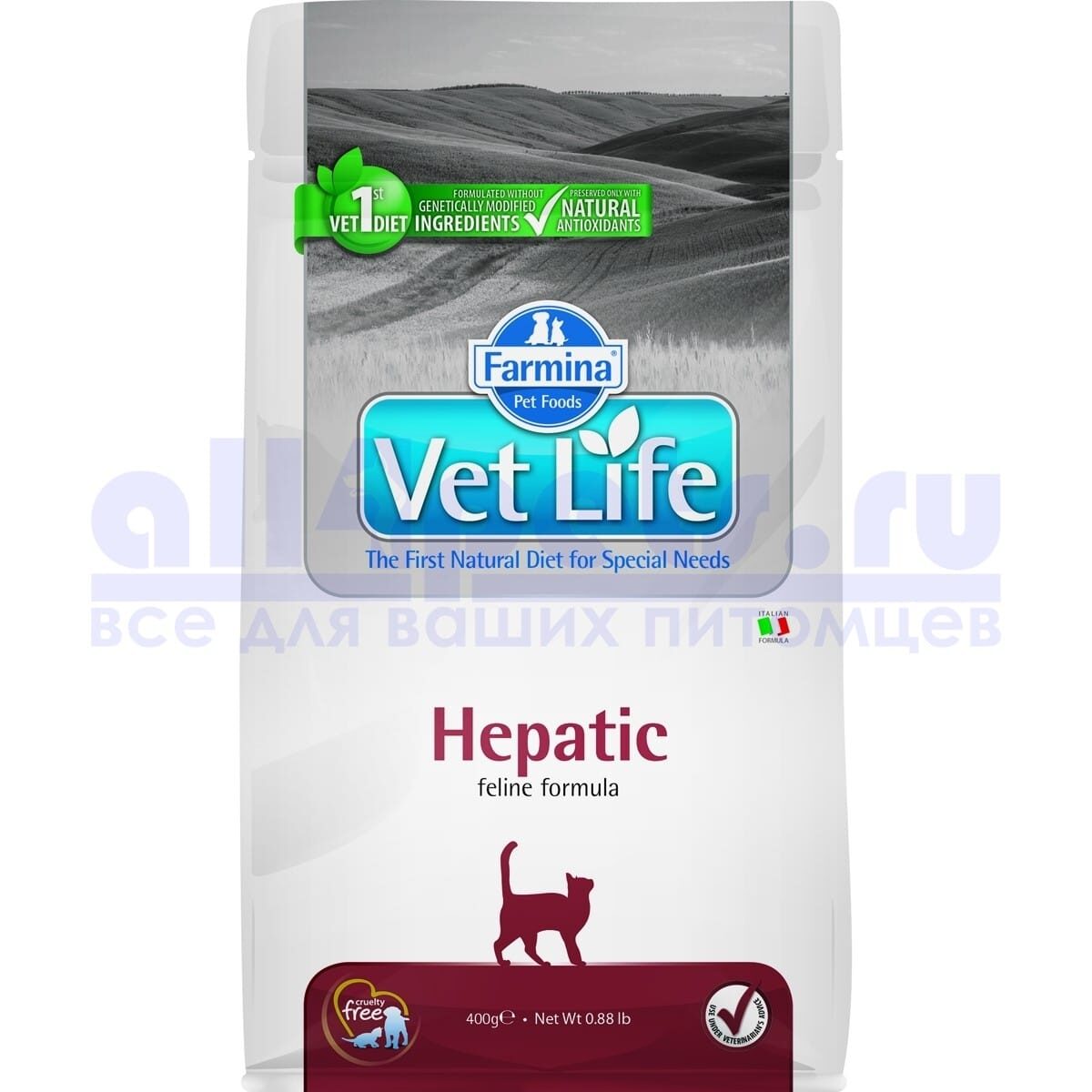 Farmina VetLife Cat Hepatic (0,4кг)