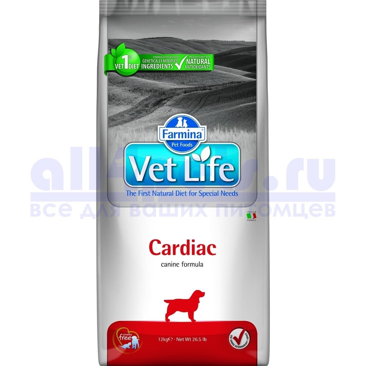 Farmina VetLife Dog Cardiac (12кг)