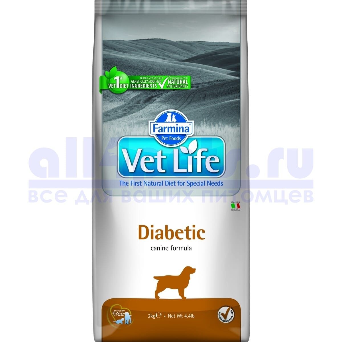 Farmina VetLife Dog Diabetic (2кг)