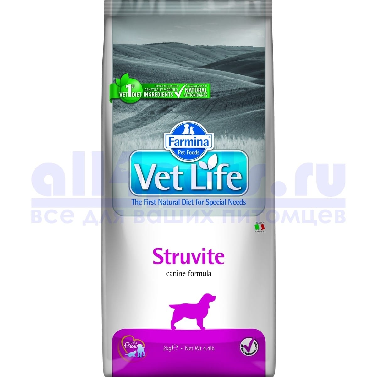 Farmina VetLife Dog Struvite (2кг)