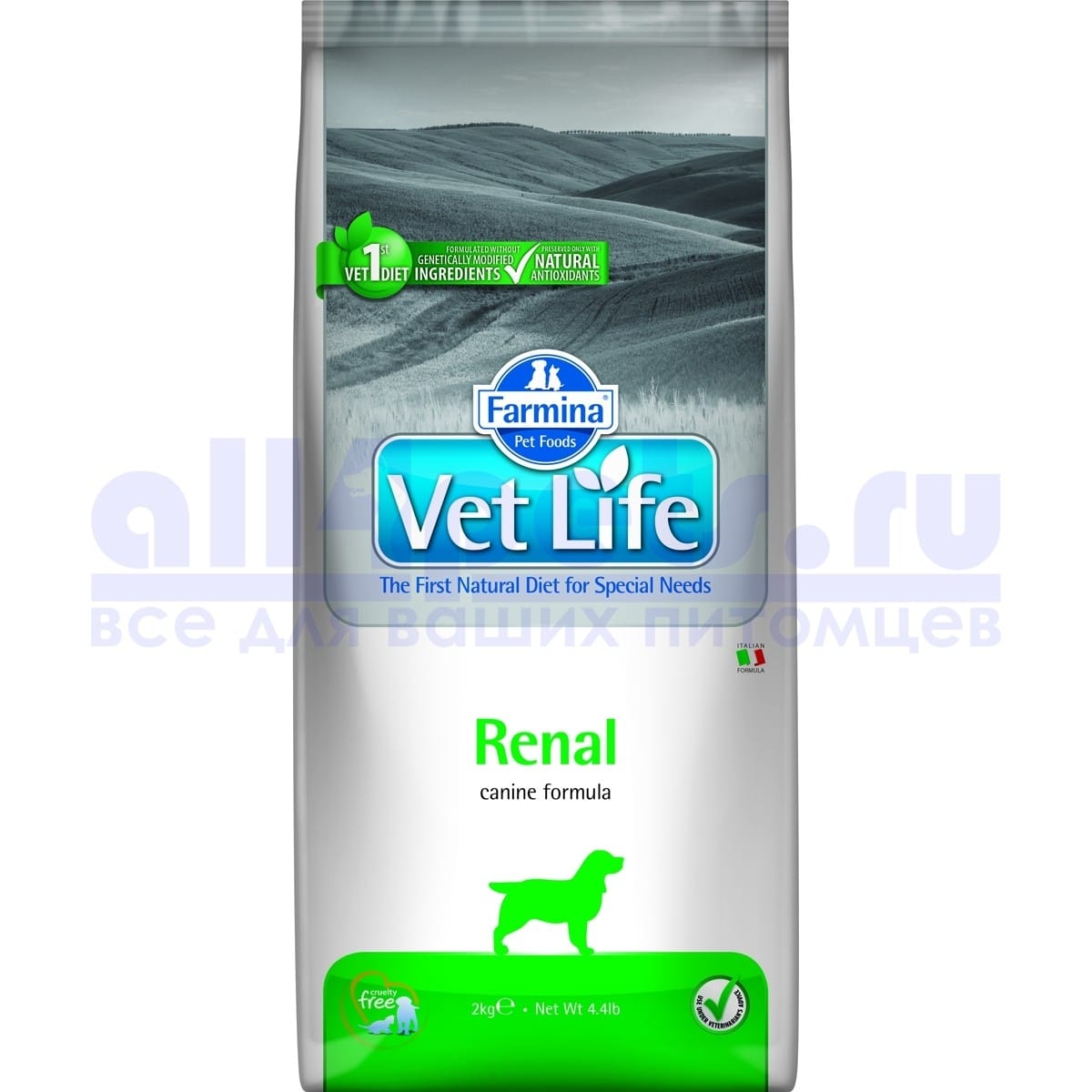 Farmina VetLife Dog Renal (2кг)