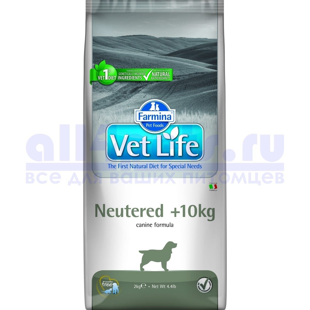 Farmina VetLife Dog Neutered +10kg (2кг)