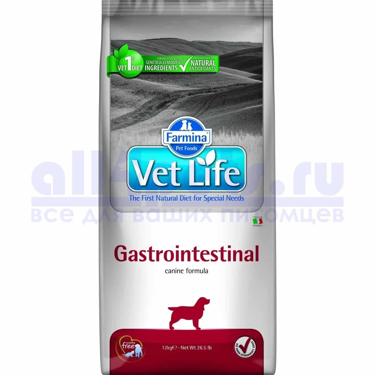 Farmina VetLife Dog Gastrointestinal (12кг)