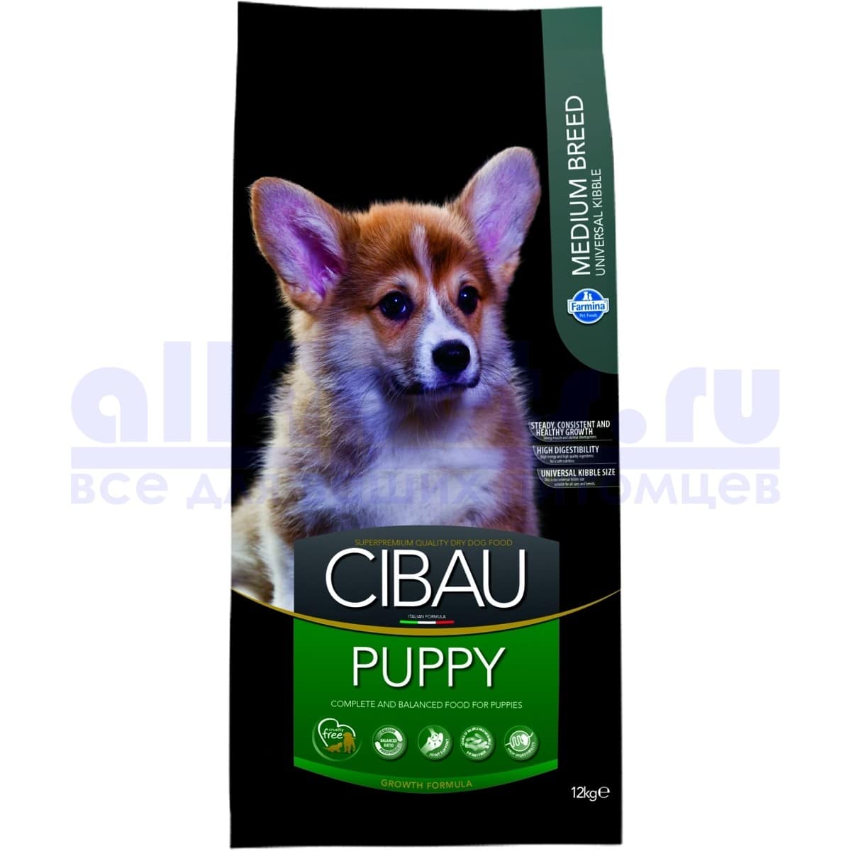 CIBAU Puppy Medium breed (12кг)