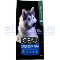 CIBAU Sensitive Fish Medium&Maxi (12кг)