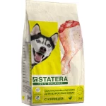 Полнорационный сухой корм Statera для собак (С курицей и рисом, 3кг)