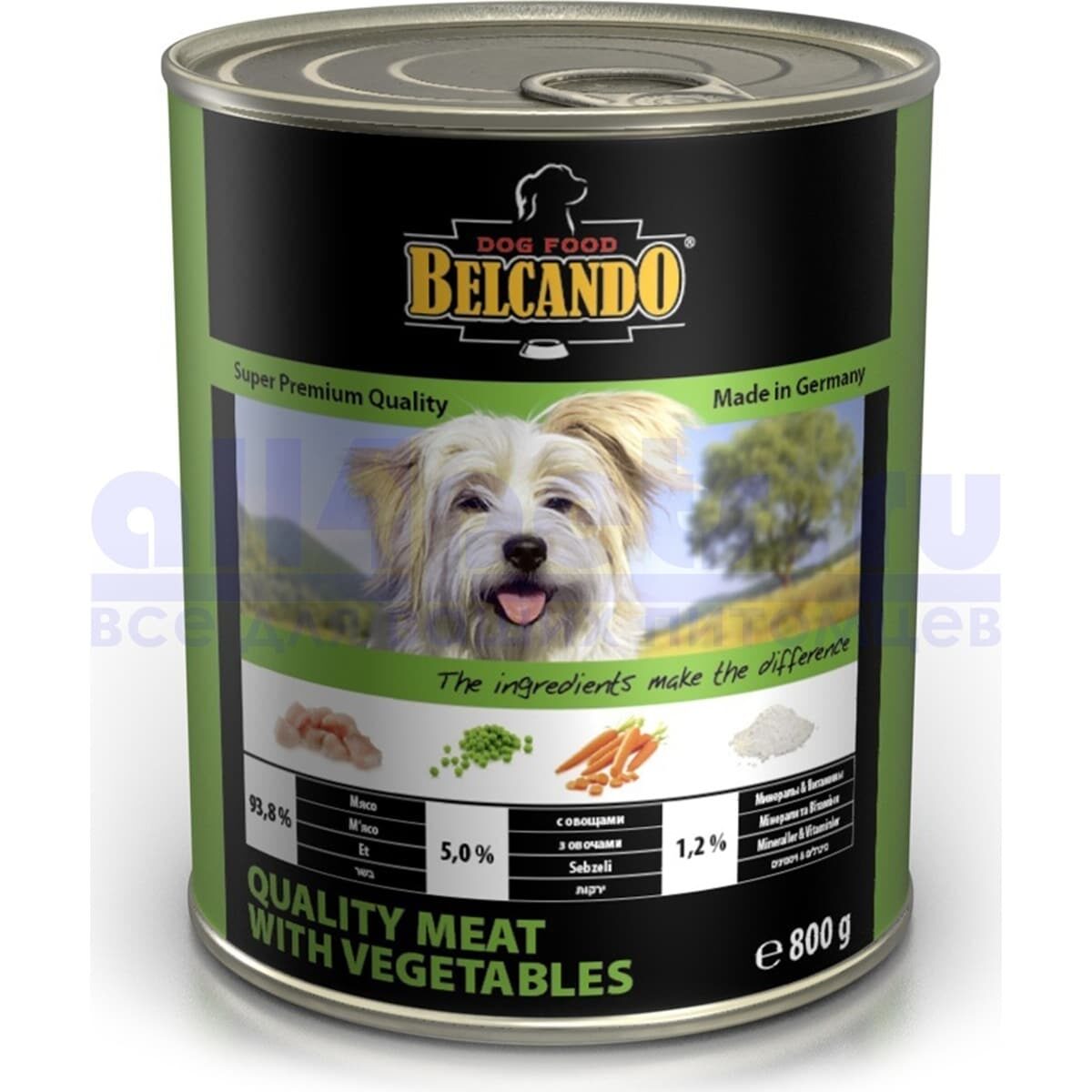 Belcando Quality Meat with Vegetables (800г)