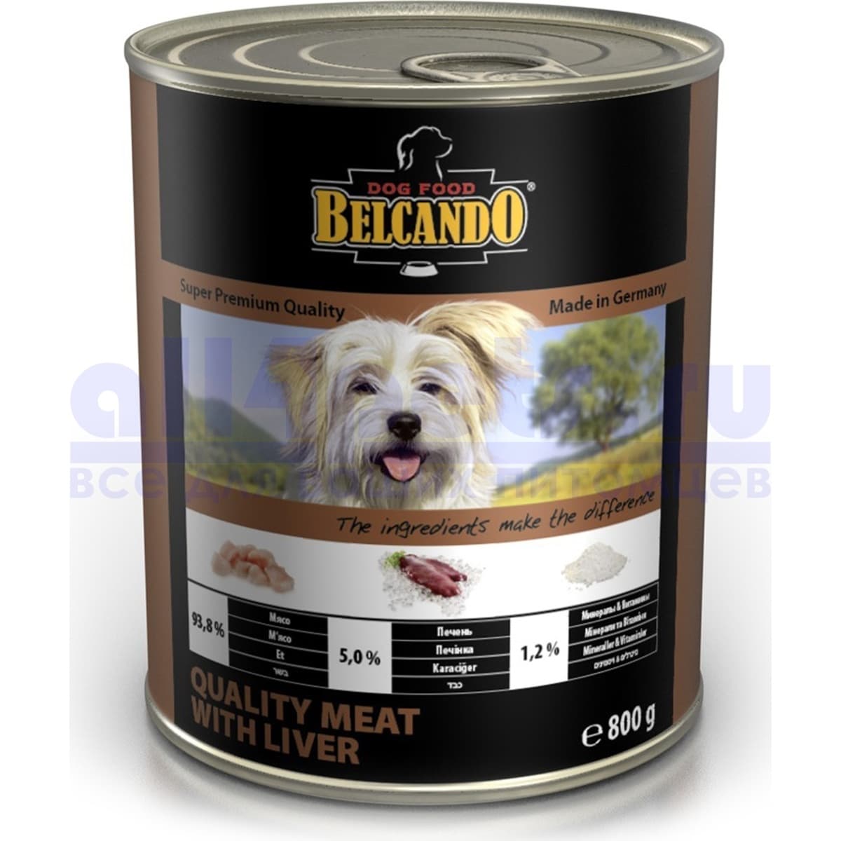 Belcando Quality Meat with Liver (800г)