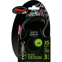 Рулетка-трос Flexi New Design XS для собак и кошек (Весом до 8кг, длина 3м, розовая)