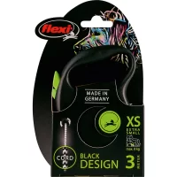 Рулетка-трос Flexi New Design XS для собак и кошек (Весом до 8кг, длина 3м, зеленая)