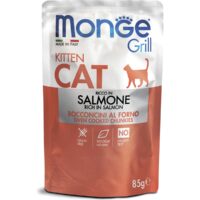 Консервы Monge Cat Grill Pouch для котят (Норвежский лосось, пауч, 85г)