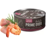 Консервы Prime Ever Chicken topped with Shrimp для кошек