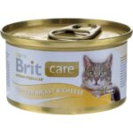 Brit Care cat with chicken breast&cheese (80г)