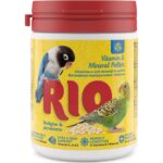 Витаминно-минеральные гранулы RIO для волнистых и средних попугаев (120г)