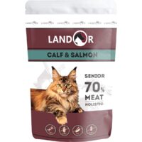 Landor Senior cat with calf&salmon (85г)
