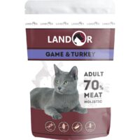 Landor Adult cat with game&turkey (85г)