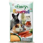 Лакомство Fiory Biscuits with carrots для грызунов (Бисквиты с морковью, 30г)