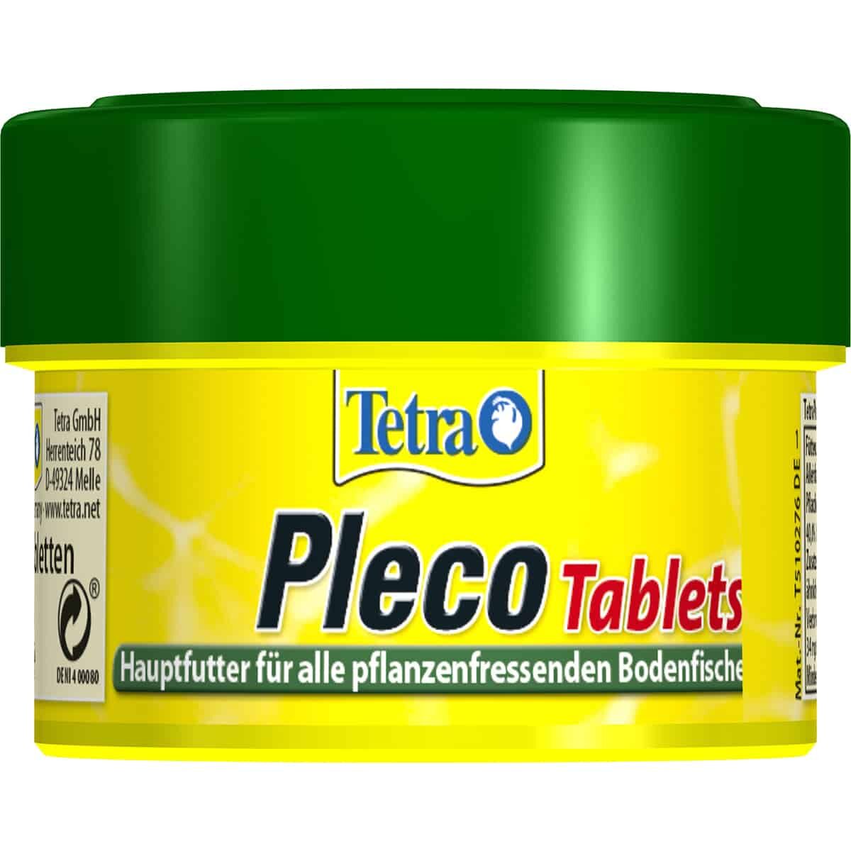 Корм TETRA Pleco Tablets для сомов и донных рыб (Со спирулиной, 58 таблеток)