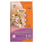 Сухой корм «МНЯМС» Hairball&Indoor для взрослых домашних кошек (С ягненком, 400г)