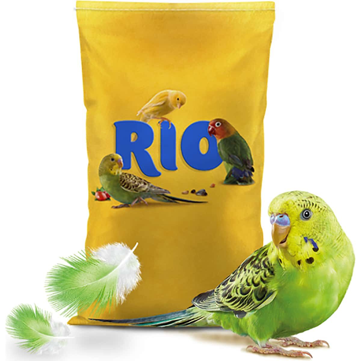 Корм RIO для волнистых попугайчиков (В период линьки, 20кг)