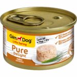 Консервы GimDog Pure Delight для собак (Из цыпленка, жестяная банка, 85г)