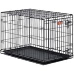 Клетка-вольер MidWest iCrate для животных (Однодверная, черная, 91х58х64h см)