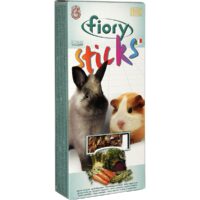 Лакомство FIORY Sticks for dwarf rabbits для кроликов и морских свинок (С овощами, 2х50г)