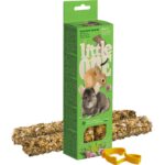 Лакомства Little One Sticks для морских свинок, кроликов и шиншилл (Палочки с луговыми травами, 2х55г)