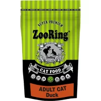 Сухой корм ZooRING Adult Cat Chicken для взрослых кошек (С уткой, 350г)