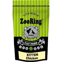 Сухой корм ZooRING Kitten Chicken для котят (С цыпленком, 350г)